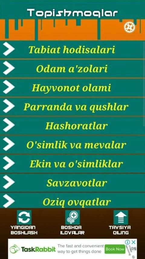 Topishmoqlar screenshot 12