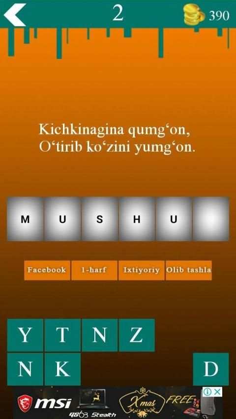 Topishmoqlar screenshot 8