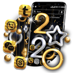 New Year 2020 Launcher Theme आइकन