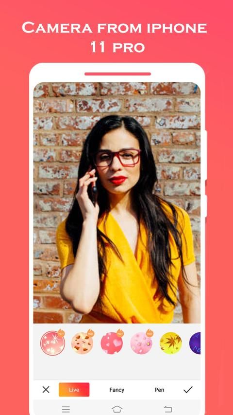 Camera for iPhone 11 pro - IOS 13 Camera Effect स्क्रीनशॉट 2