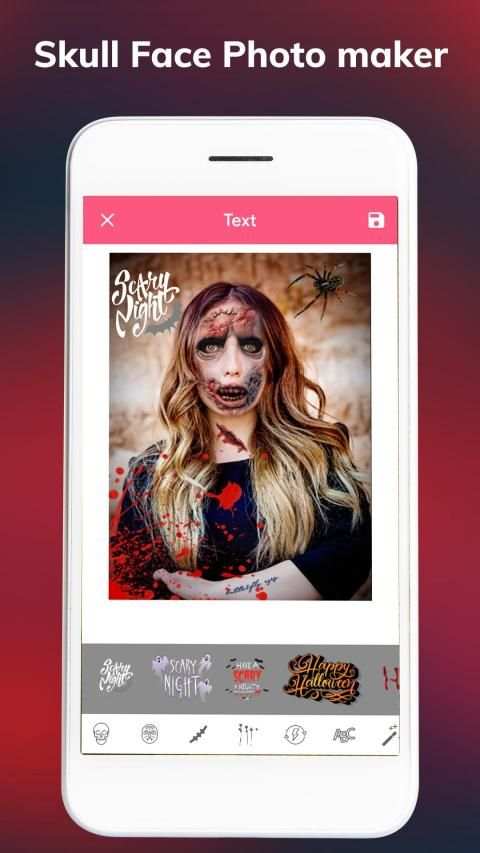 Skull Face Photo Editor - Face Changer Photo Maker screenshot 6