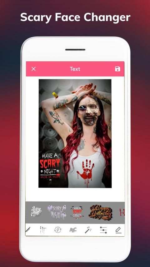 Skull Face Photo Editor - Face Changer Photo Maker screenshot 2