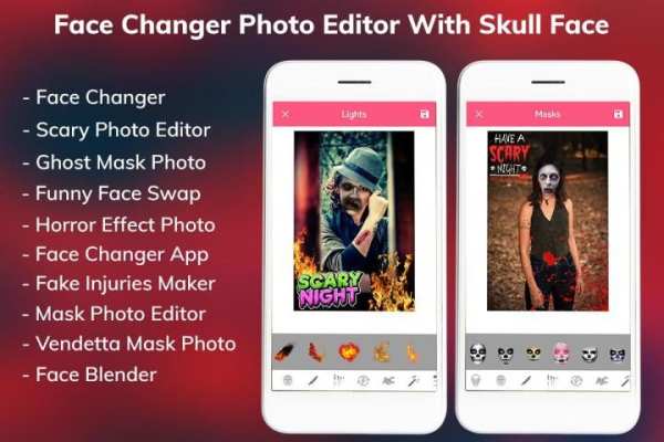 Skull Face Photo Editor - Face Changer Photo Maker screenshot 7