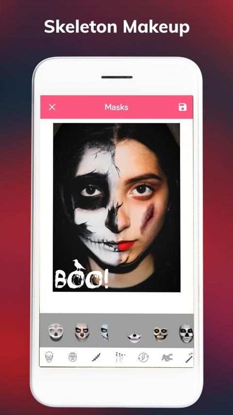 Skull Face Photo Editor - Face Changer Photo Maker screenshot 3