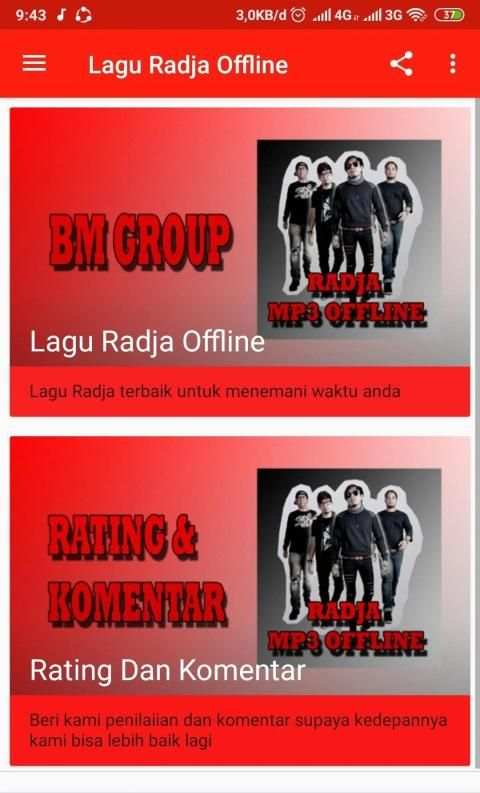 Lagu Radja Mp3 Offline screenshot 4