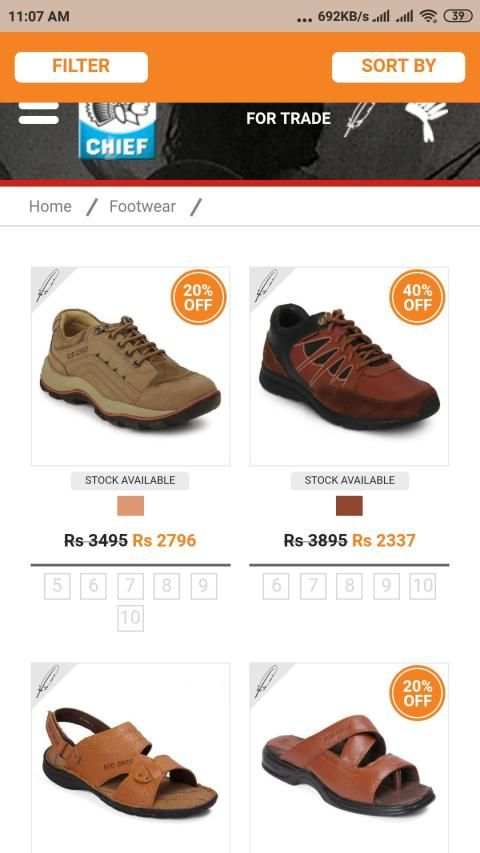 Men Shoes Shopping app screenshot 5