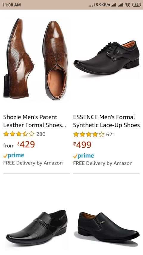 Men Shoes Shopping app स्क्रीनशॉट 3