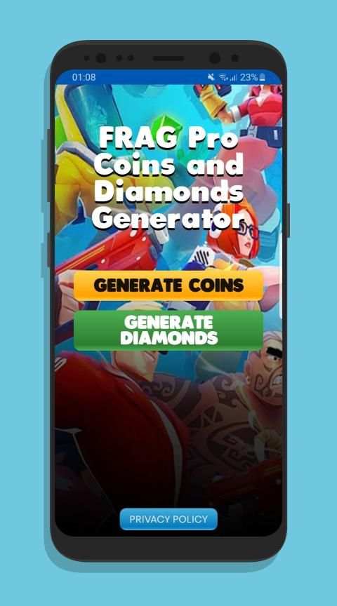 FRAG Free GOLD & DIAMONDS - Generator Simulator 8 تصوير الشاشة