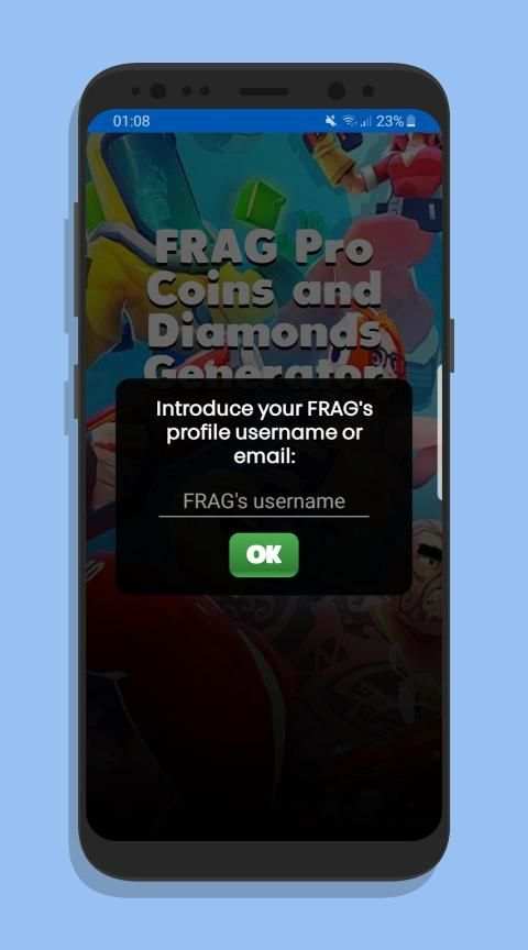 FRAG Free GOLD & DIAMONDS - Generator Simulator 7 تصوير الشاشة