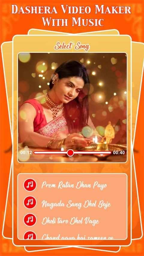 Dashera Video Maker With Music screenshot 4