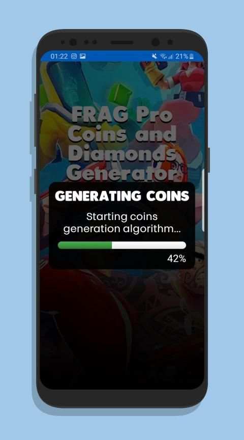FRAG Free GOLD & DIAMONDS - Generator Simulator 2 تصوير الشاشة