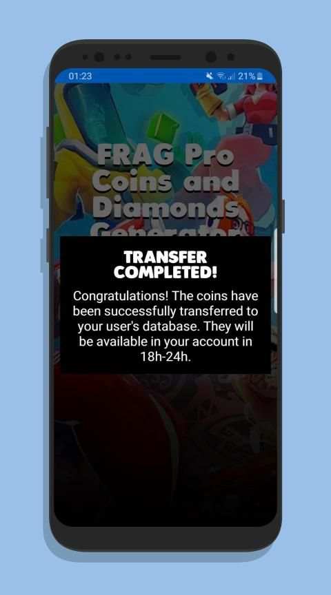FRAG Free GOLD & DIAMONDS - Generator Simulator 1 تصوير الشاشة