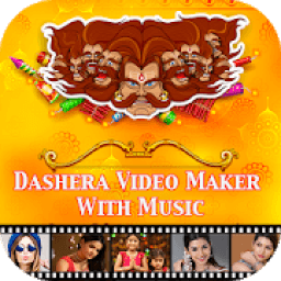 Dashera Video Maker With Music आइकन