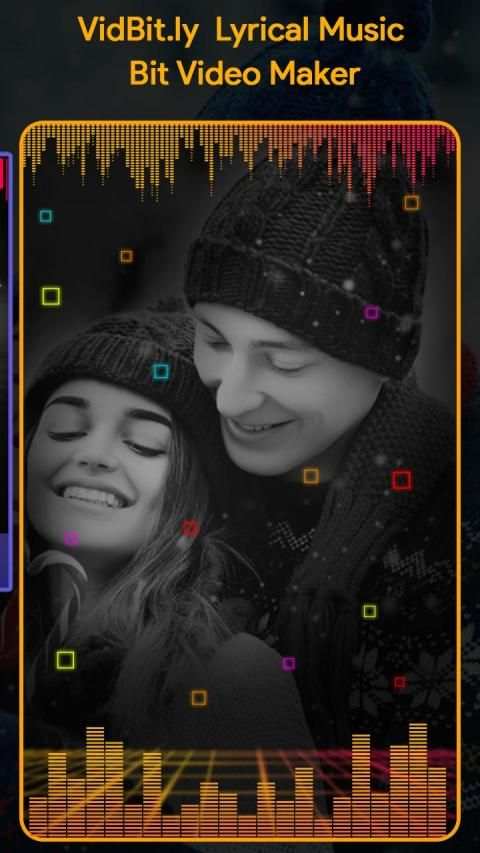 VidBit.ly : Lyrical Music Bit Video Maker स्क्रीनशॉट 1