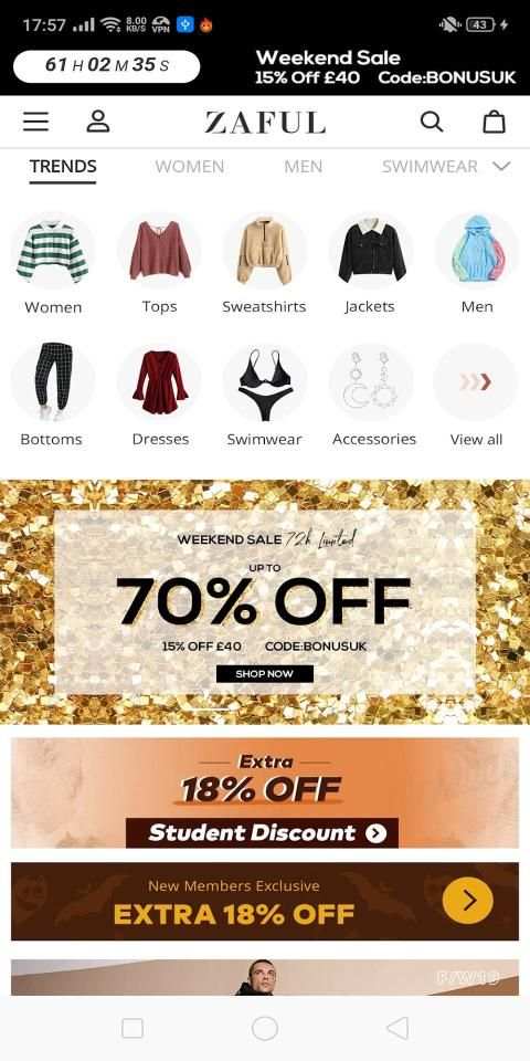 ZAFUL - Easy Online Shopping screenshot 1