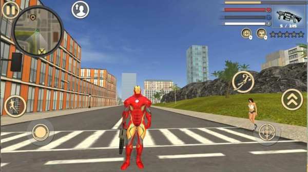 Iron Rope Hero: Vice Town स्क्रीनशॉट 1