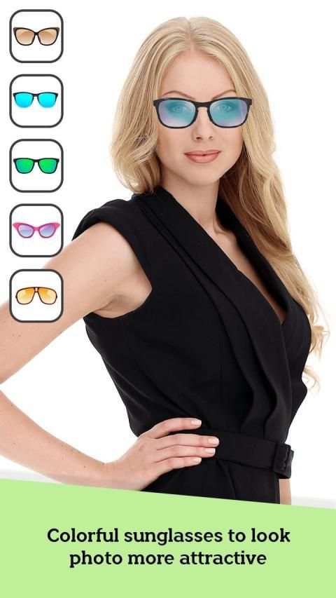 Woman Stylish Sunglass Photo Editor screenshot 2