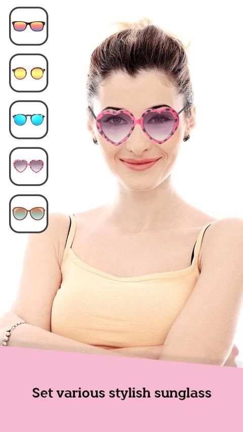 Woman Stylish Sunglass Photo Editor screenshot 4