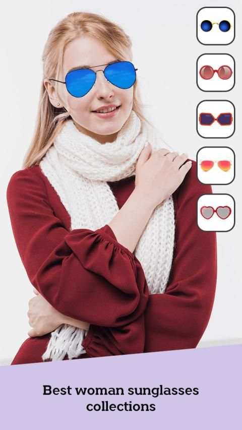 Woman Stylish Sunglass Photo Editor screenshot 3