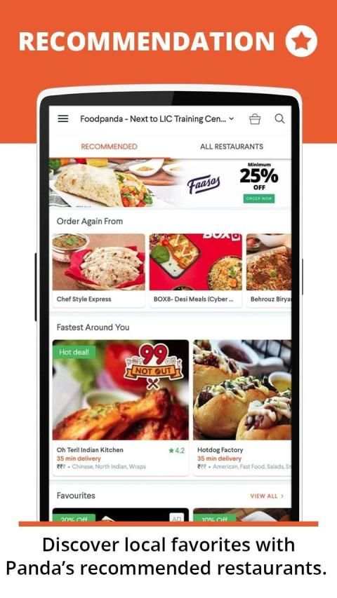foodpanda: Fastest food delivery, amazing offers screenshot 5