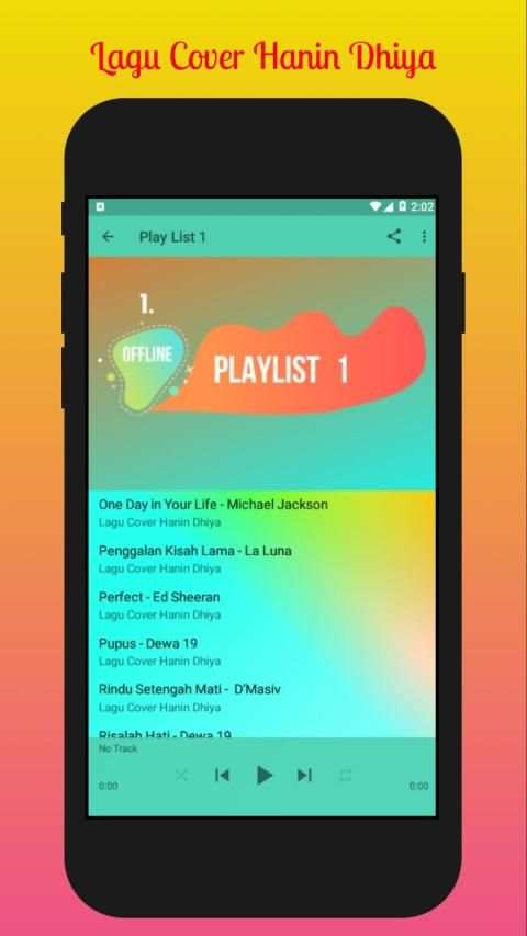 Lagu Cover Hanin Dhiya Offline screenshot 6