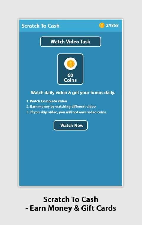 Scratch to Cash - Earn Money & Gift Cards screenshot 1
