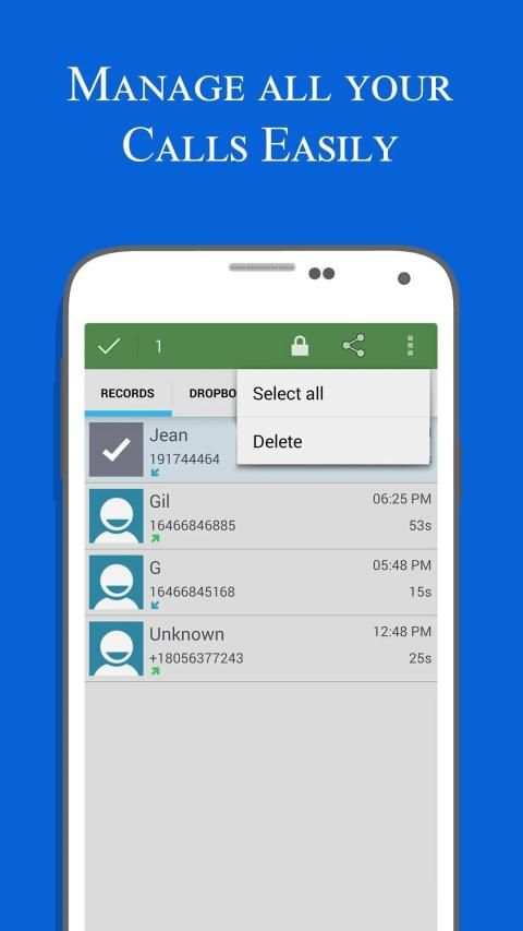 Automatic Call Recorder screenshot 3