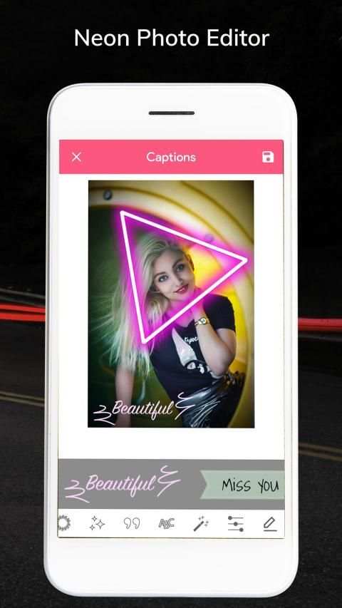 Light Crown Photo Editor - Crown Heart Pic Editor स्क्रीनशॉट 3