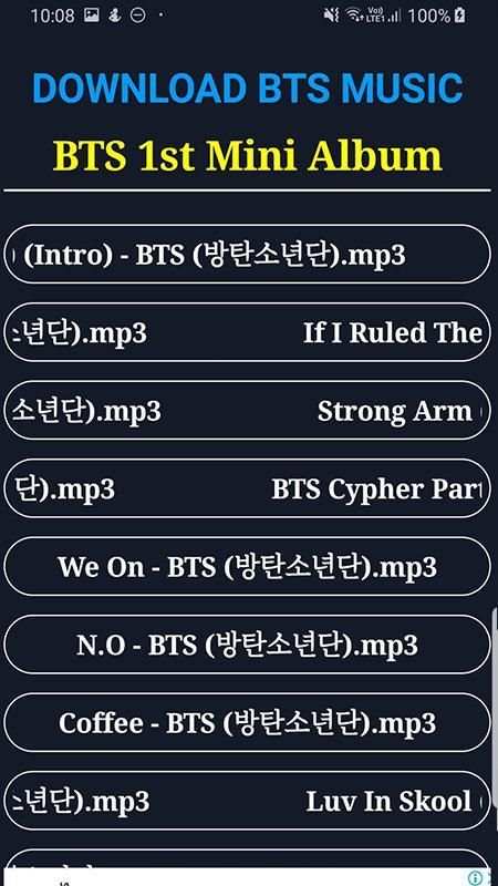 BTS KPOP Ringtones Free Download 2020 screenshot 1