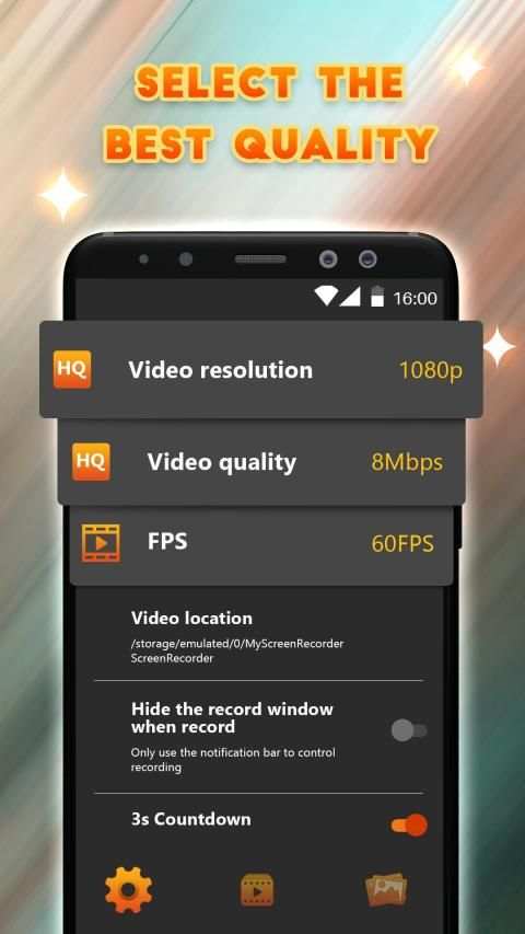 XRecorder - Screen Recorder & Music, Video Editor स्क्रीनशॉट 2