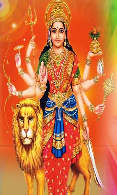 Maa Durga Live Wallpaper स्क्रीनशॉट 5