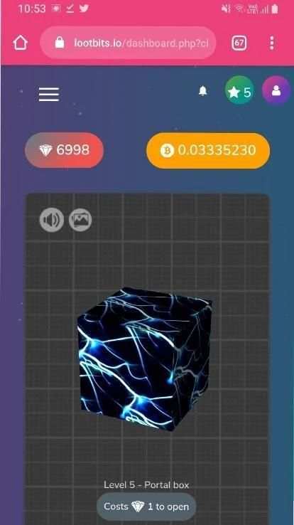 Lootbits io free_Bitcoin loot boxes स्क्रीनशॉट 1