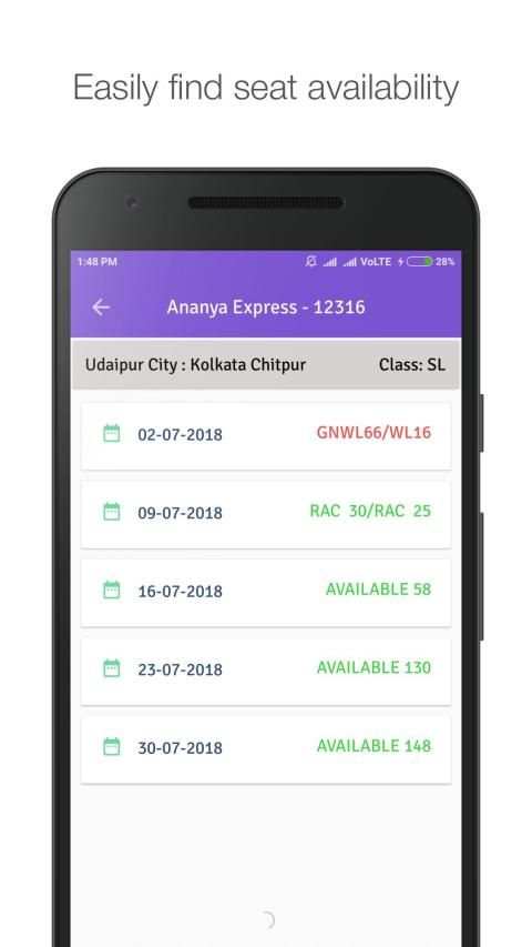 Indian Railway,NTES App for Railway Enquiry,PNR screenshot 5