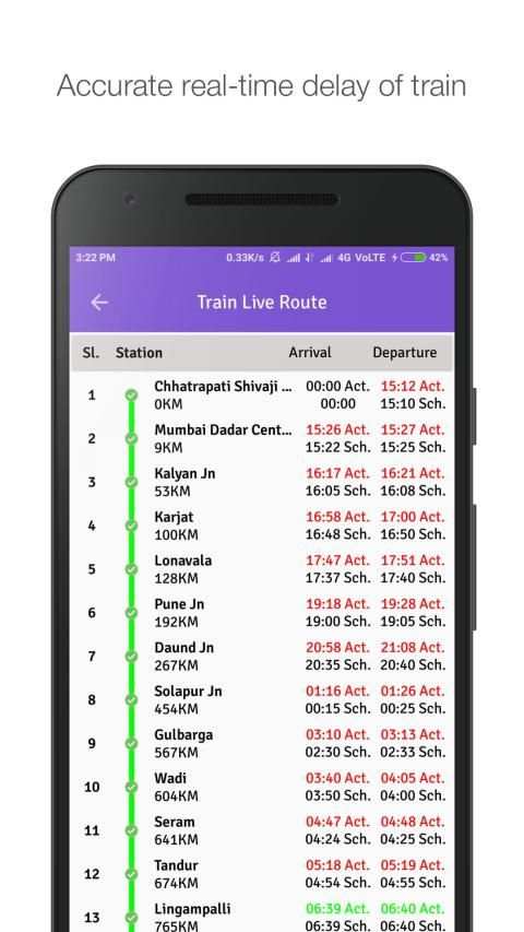 Indian Railway,NTES App for Railway Enquiry,PNR screenshot 7
