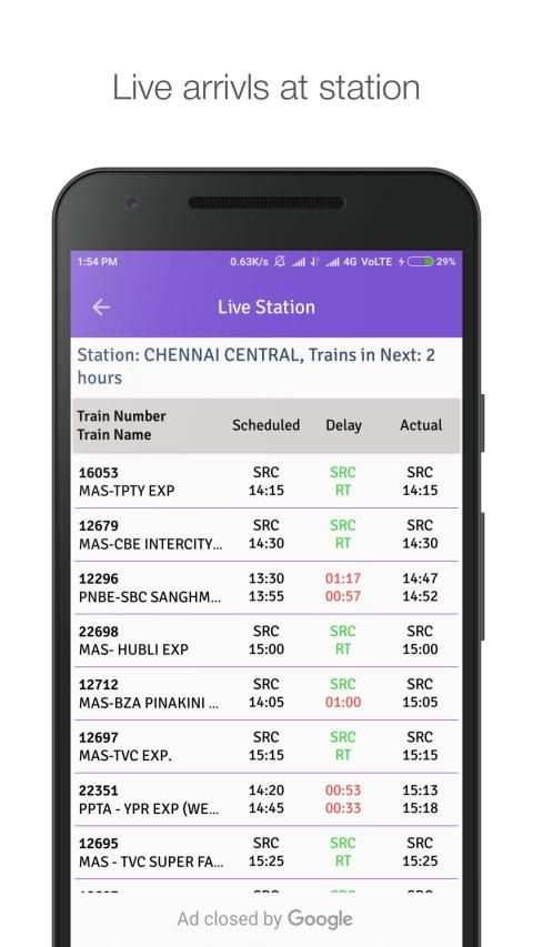 Indian Railway,NTES App for Railway Enquiry,PNR screenshot 3