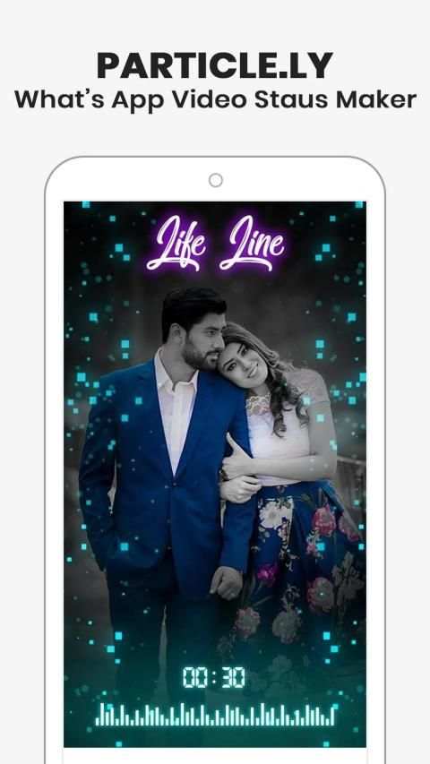 Mbit Like : Partical.ly App Feel The Music 2020 स्क्रीनशॉट 2