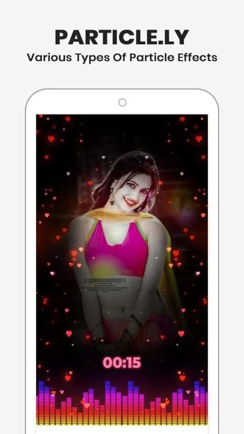 Mbit Like : Partical.ly App Feel The Music 2020 स्क्रीनशॉट 4