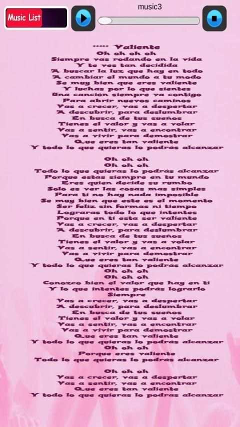 Musica Luna and Lyrics screenshot 3