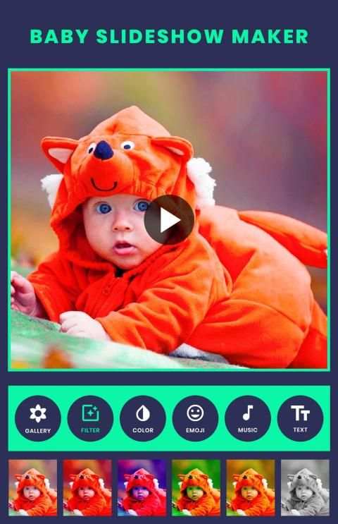 Baby Slideshow Maker With Music screenshot 4