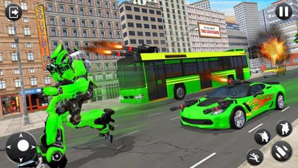 Ultimate Bus Transform Robot screenshot 4