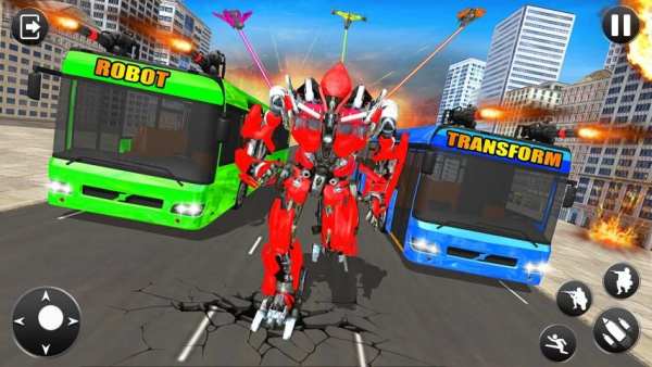 Ultimate Bus Transform Robot screenshot 5