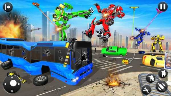 Ultimate Bus Transform Robot screenshot 3