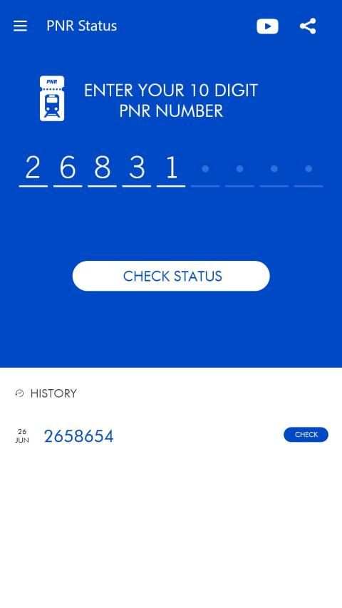 PNR Status Check - QuickPnr स्क्रीनशॉट 3