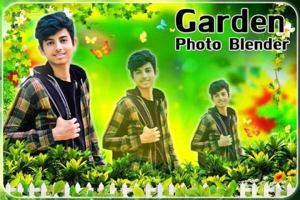 Garden Photo Blender स्क्रीनशॉट 2