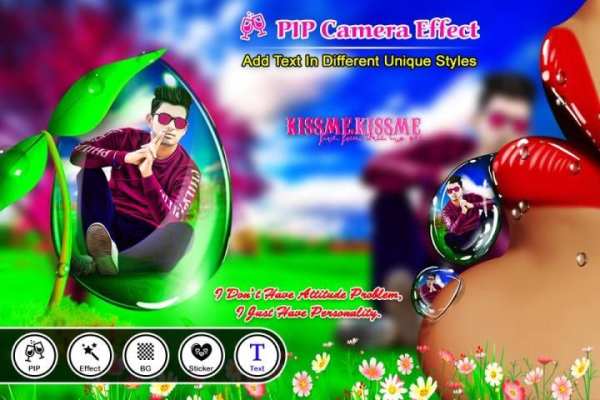 PIP Camera Effect स्क्रीनशॉट 3