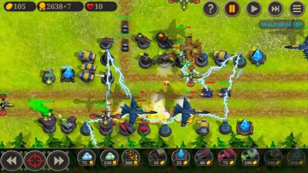 Sultan Of Tower Defense - Air Force screenshot 3