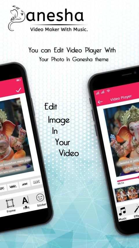 Ganesh video maker with songs screenshot 2