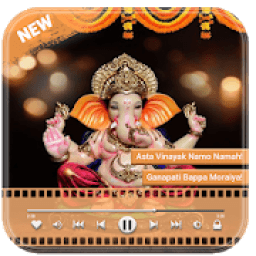 Ganesh video maker with songs icon
