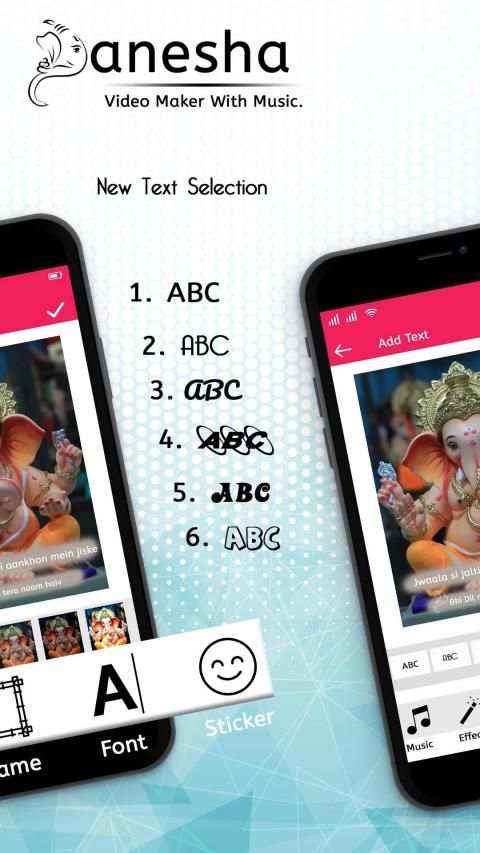 Ganesh video maker with songs screenshot 3