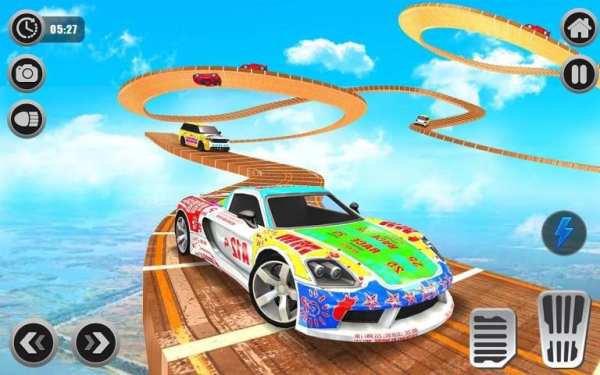 Grand Mega Ramp Car Stunts 2019 Game screenshot 3